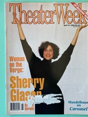 Sherry Glaser Family Secrets Theater Week Magazine April 11 1994 Label ResIdue